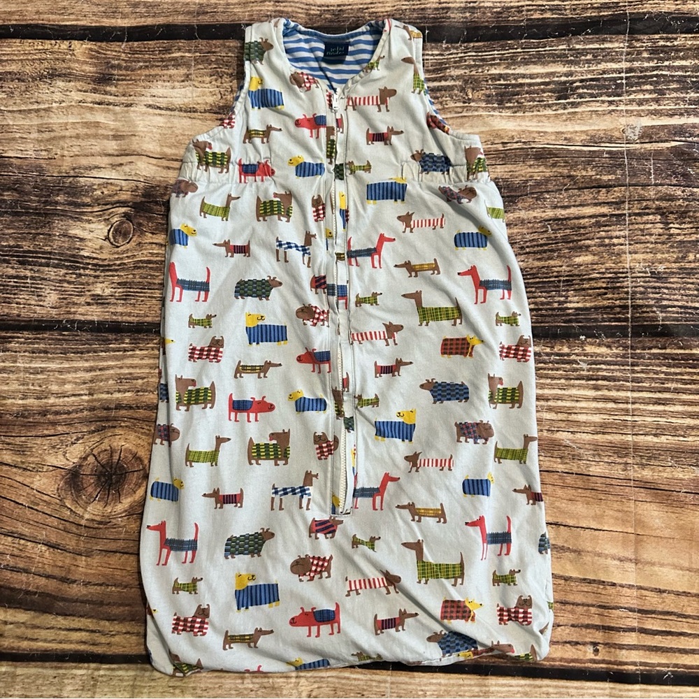 Mini Boden Sleep Sack 0-6 months Dog Print